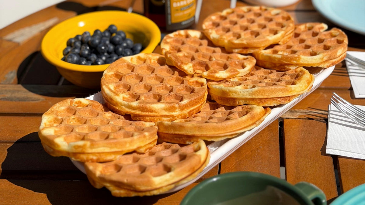Sunday waffles